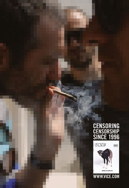 Vice Magazine подверг цензуру цензуре