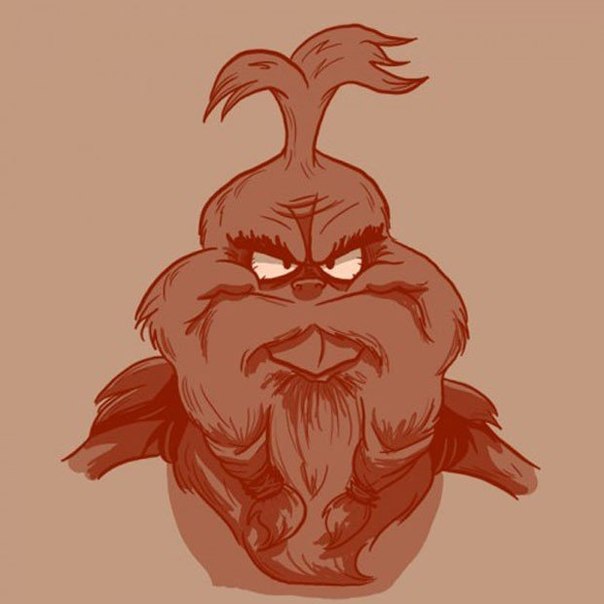 Иллюстратор Vanja Mrgan представил, как бы телегерои выглядели с бородой