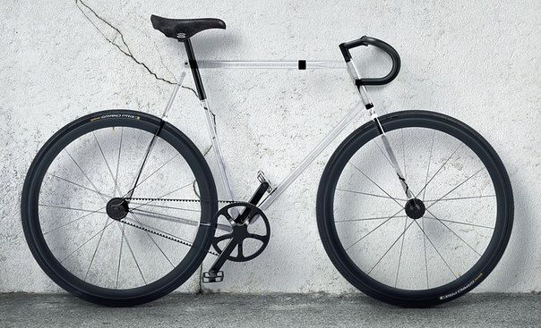 Прозрачный велосипед Clarity