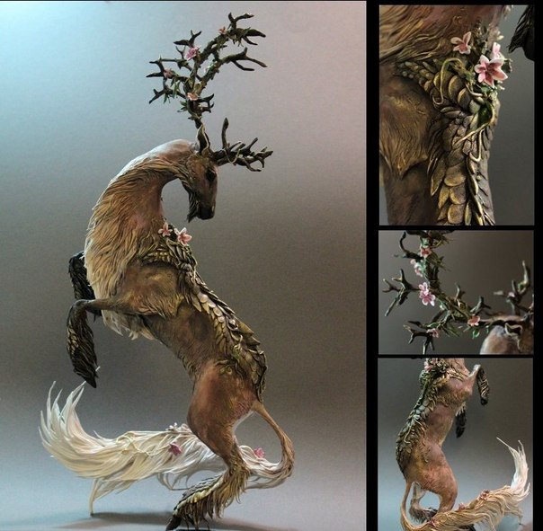 Необычные скульптуры животных и птиц от дизайнера Creaturesfromel