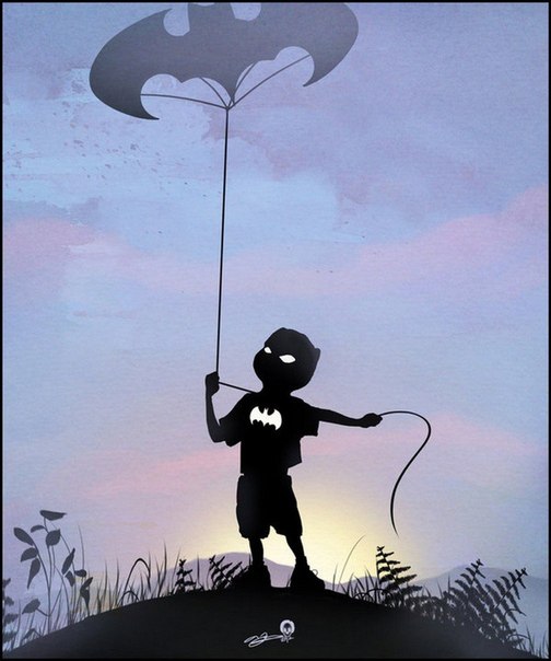 «Дети — супергерои» - серия иллюстраций от Andy Fairhurst