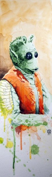 Тема Star Wars в работах иллюстратора David Kraig 