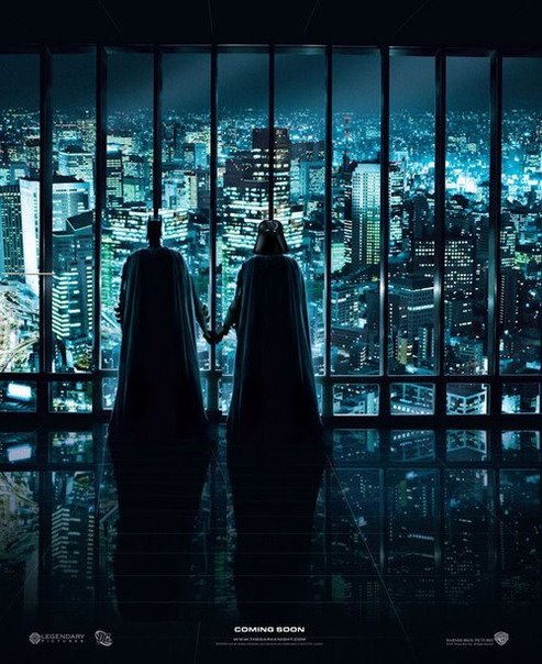 Бэтмен и Дарт Вейдер переходят на темную сторону