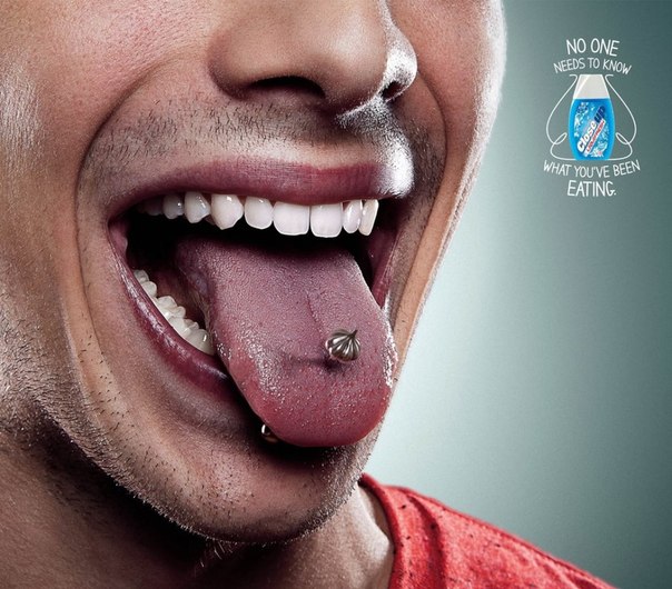 Подборка рекламы освежителей полости рта