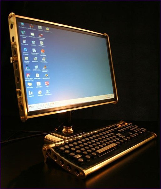 Компьютеры в стиле "стим-панк" (использование ретро-дизайна совместно с новыми технологиями)