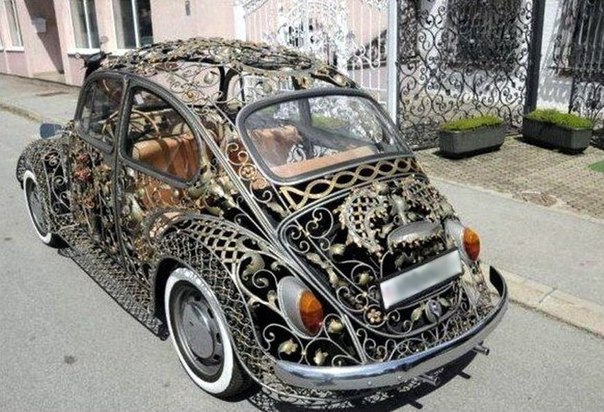 Кованый VW Beetle