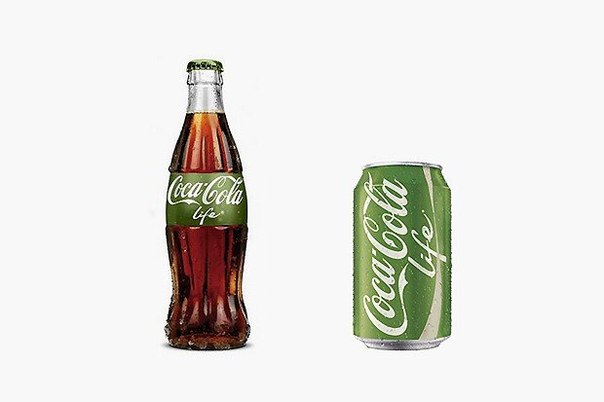 «Coca-Cola» теперь зеленая
