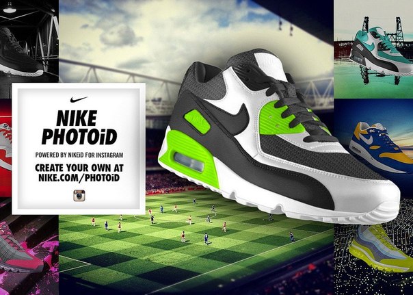 Кастомные Nike Air Max теперь можно создавать и заказывать на Instagram
