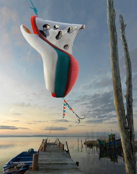 Реклама новой коллекции Christian Louboutin: "Попадись на крючок"