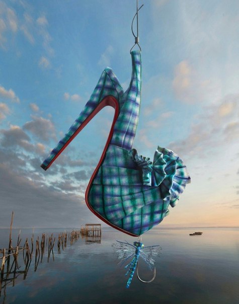 Реклама новой коллекции Christian Louboutin: "Попадись на крючок"