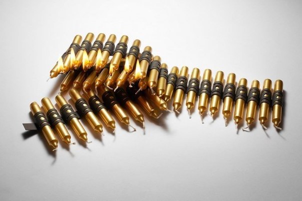 Дизайнер Кайл Бин создал серию работ под назвнием "Безобидное оружие".