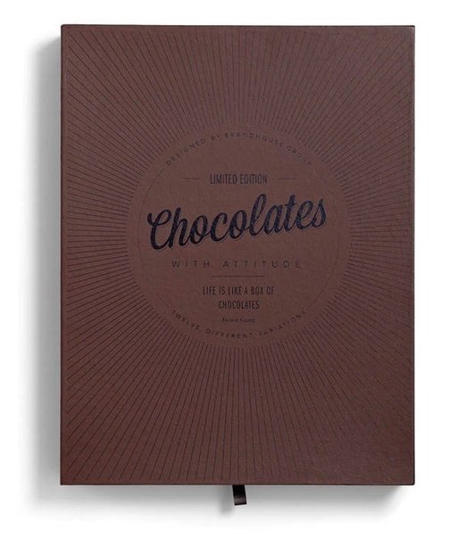 Замечательный шоколадный концепт: "Жизнь - как коробка шоколада"