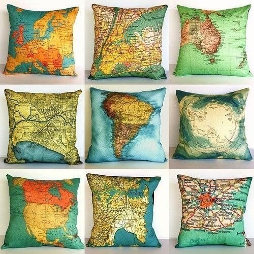 Коллекция подушек "вокруг света"