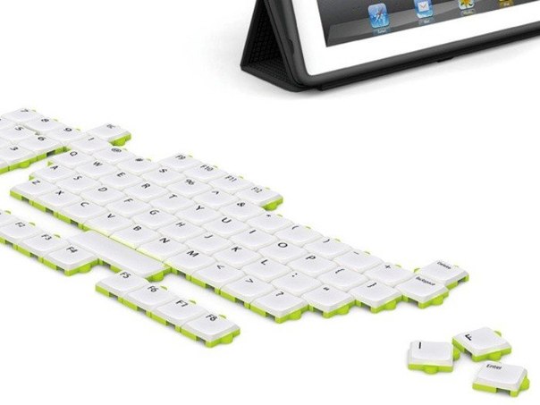 Клавиатура-пазл, который позволяет самостоятельно создать раскладку