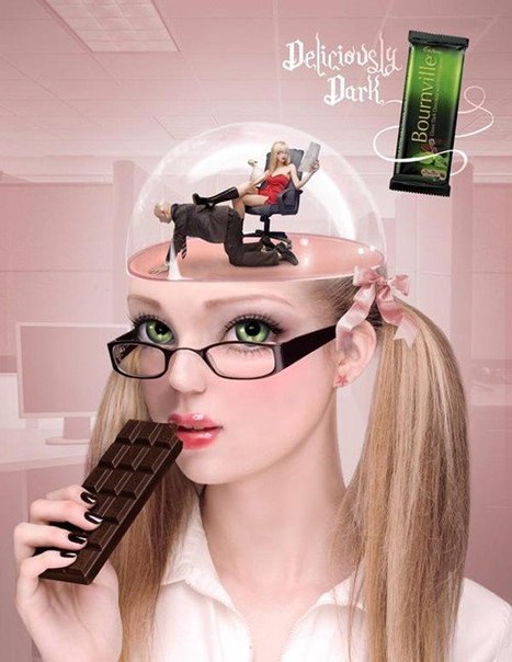 Реклама в шоколаде