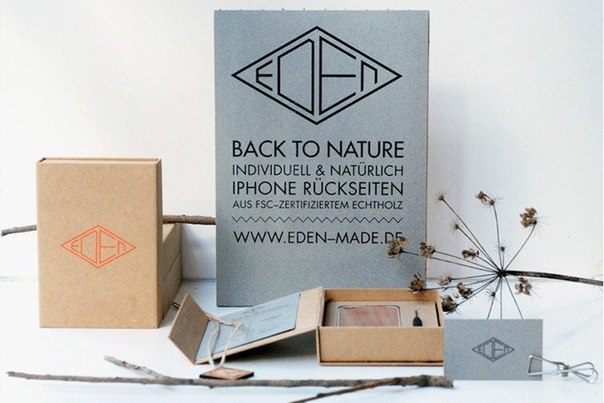Компания Eden представила набор для собственноручной подгонки задней крышки для iPhone 4/4S из настоящего дерева