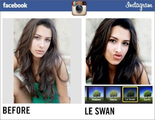 Новые фильтры от Instagram для Facebook