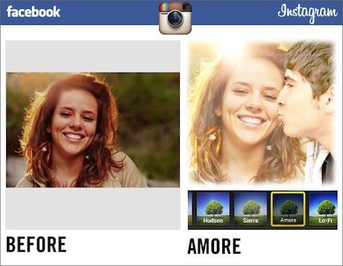Новые фильтры от Instagram для Facebook
