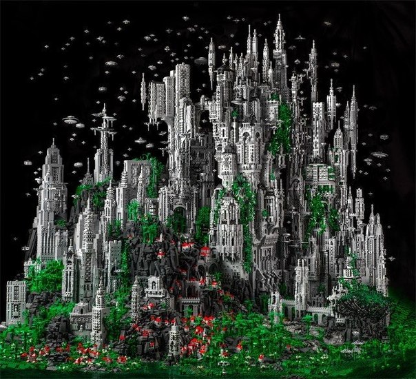 Фантастический город из 200,000 элементов LEGO 