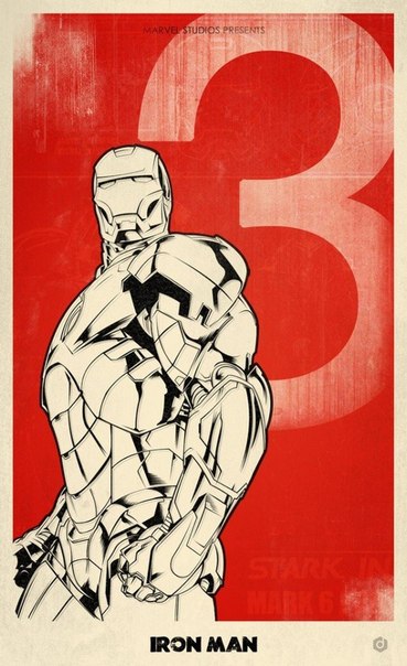 Постер к выходу фильма Iron Man 3