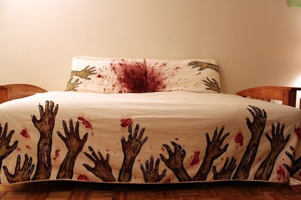 Постельное белье Zombie Bed Sheets
