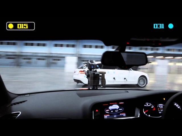 Две Audi сразились в пейнтбол в новом рекламном ролике
