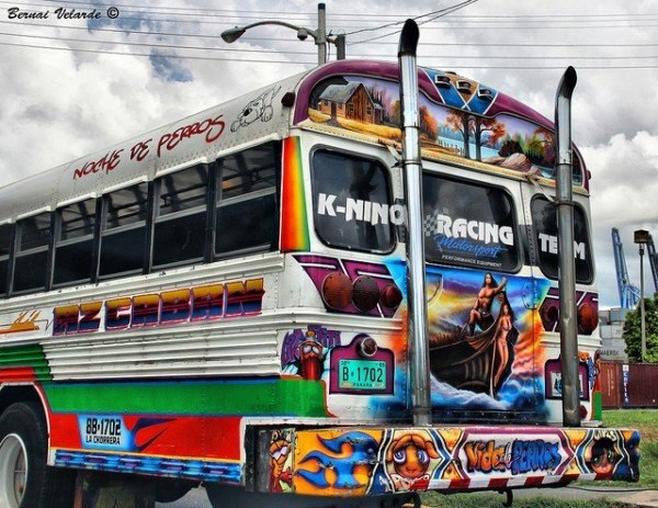 Удивительные разрисованные автобусы из Южной Америки
