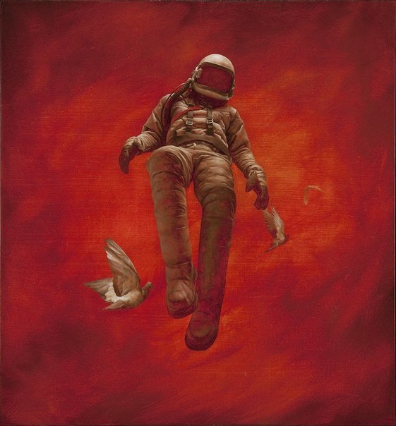 Специально для всех любителей космонавтики рисунки от австралийского художника Джереми Геддеса (Jeremy Geddes)
