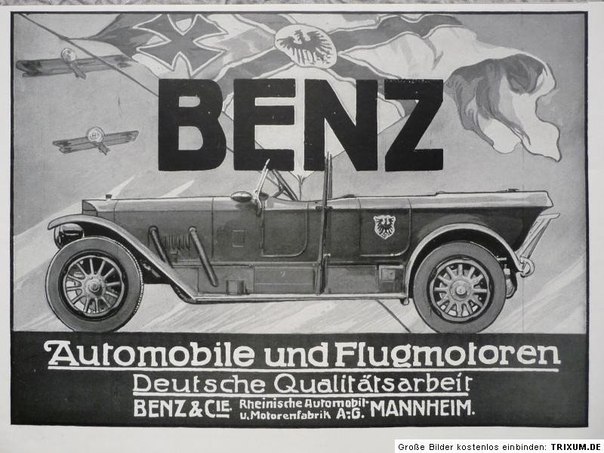 Подборка рекламных принтов Mercedes-Benz
