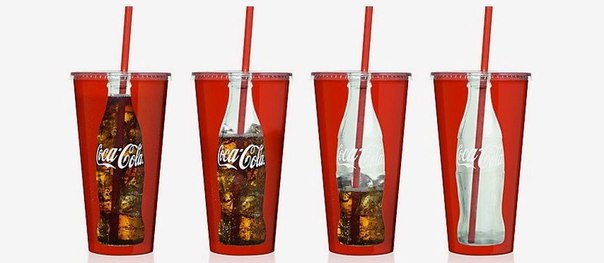 Стаканчик Coca-Cola