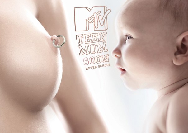 Реклама телесериала "Дочки-матери" на MTV