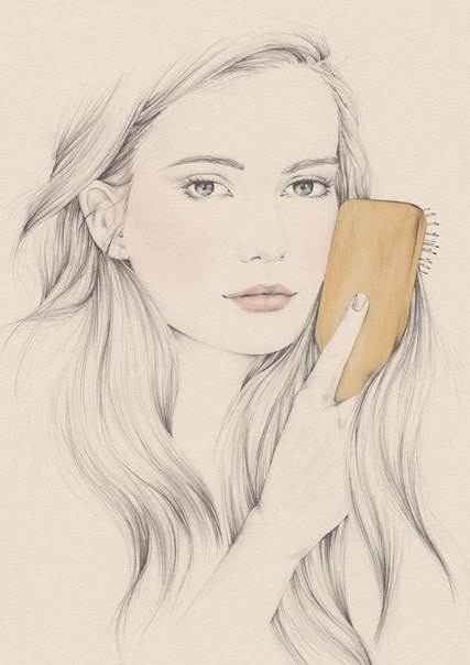 Нежные образы девушек в иллюстрациях Emma Leonard