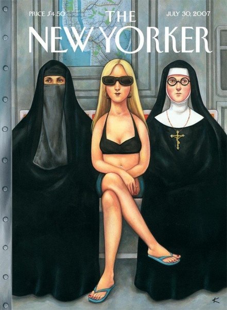 Обложки журнала The New Yorker со смыслом
