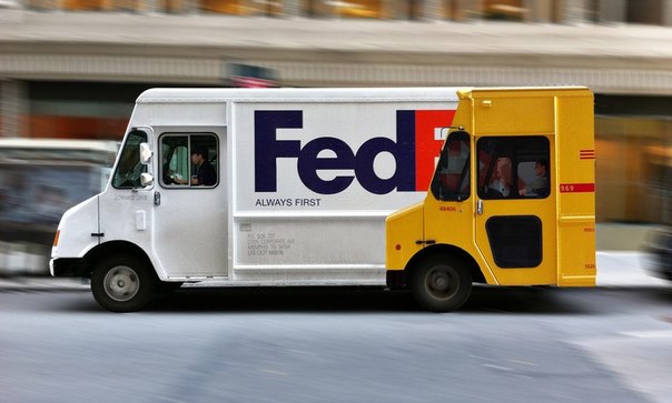Замечательная реклама службы доставки FedEx: "Всегда первые"