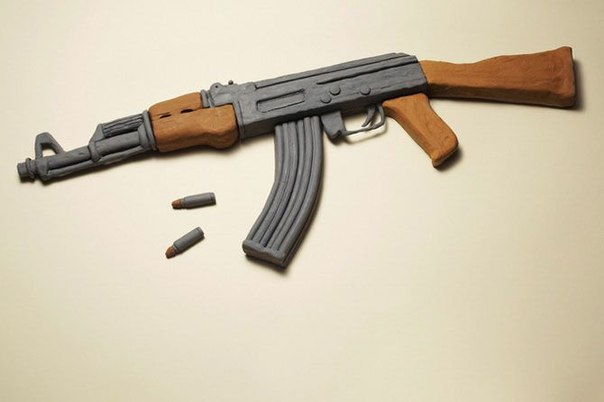 "Безобидное оружие" - арт проект британского дизайнера Кайла Бина