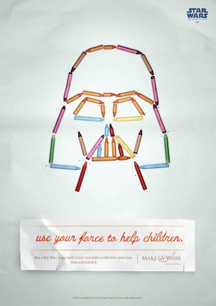 Star Wars и благотворительная ораганизация "Make-a-Wish Foundation": "Используй силу, чтобы помочь детям"