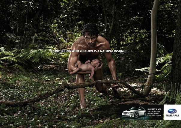 Subaru Impreza: "Защищать тех, кого ты любишь, это природный инстинкт"