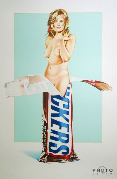 Секс и реклама в картинах Mel Ramos