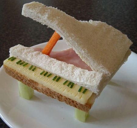 Подборка бутербродного искусства