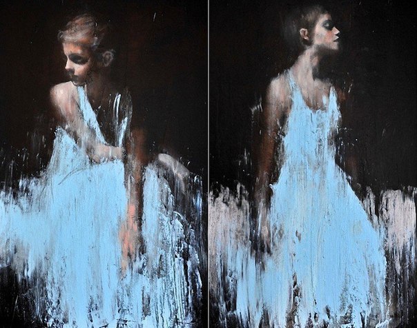 Портреты Эммы Уотсон от художника Mark Demsteader