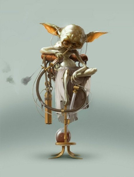 Персонажи Star Wars в стиле стимпанк 