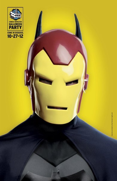 Магазин комиксов Silver Snail Comics & Collectibles: "Приглашаем на Хэллоуин-вечеринку. Готовьте маскировку!"