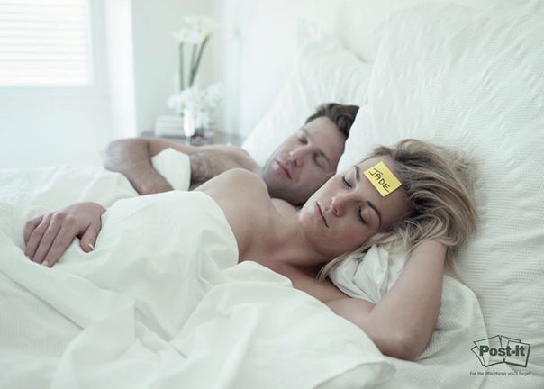 Стикеры Post-it: "для тех вещей, о которых ты можешь забыть.