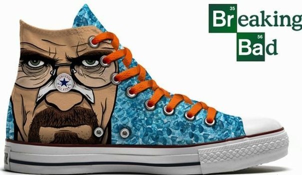 Кеды Converse, оформленные по мотивам популярных сериалов