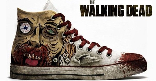 Кеды Converse, оформленные по мотивам популярных сериалов