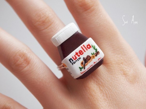 Кольцо для фанатов Nutella