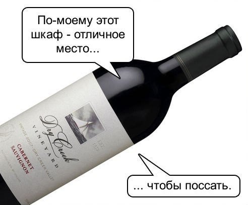Если бы бутылки алкоголя умели говорить