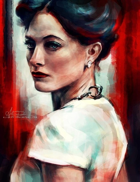Серия картин "Шерлок Холмс" художницы Alice X. Zhang