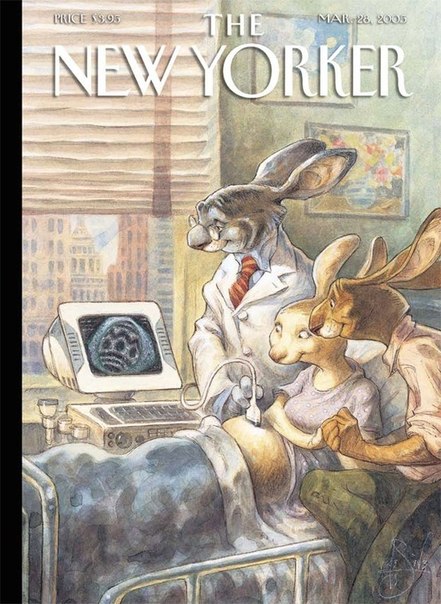 Обложки журнала New Yorker от иллюстратора Peter de Sève