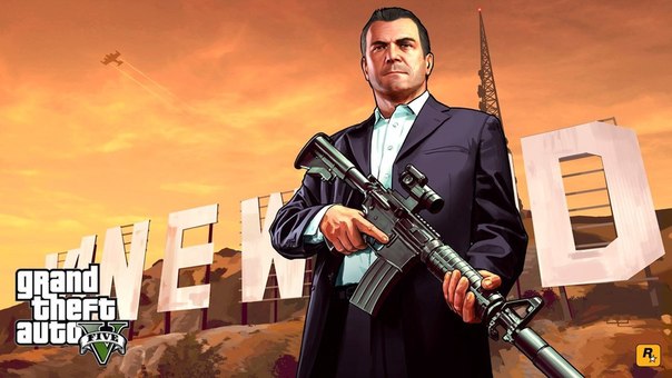 Иллюстрации от студии Rockstar Games к игре Grand Theft Auto V